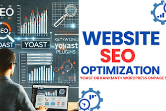 optimize wordpress onpage SEO with rankmath or yoast