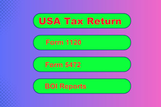prepare and efile form 1120 5472 , corporation and llc tax return