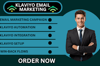 set up shopify klaviyo email marketing flows automation