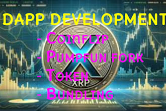 develop coin flip launchpad bundler bot dapps on xrp ledger