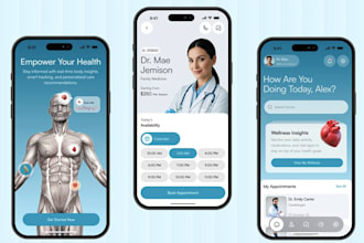 develop medical or healthcare ai app for android and ios, app development