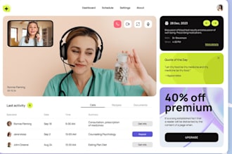 do full medical app development, telemedicine, doctor app
