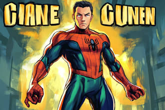 create a superhero marvel or dc character