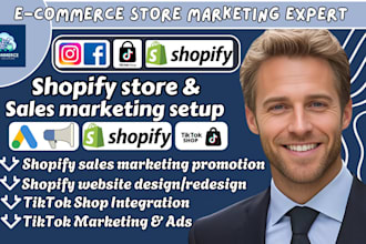 be your shopify marketing sales mentor dropshipping marketing tiktok shop ads