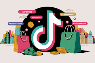 setup tiktok shop, tiktok ads, and do tiktok marketing