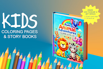 create coloring books for kids