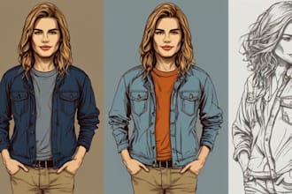 manual vector tracing, convert, convert to vector
