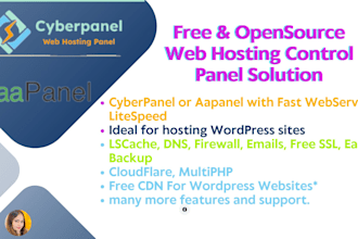 install configure and fix cyberpanel or aapanel