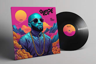 design dope single or album cover design