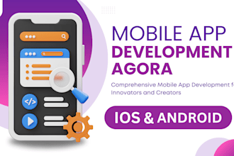 develop agora live streaming and video call apps in flutter for android and ios