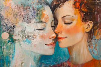 make a stunning friendship portrait
