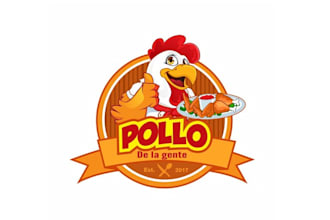 make delicious chicken restaurant logo