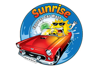 make specialist modern car wash logo