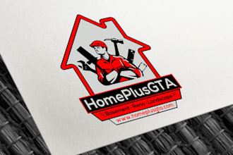 do real estate property, roofing, plumbing logo for you