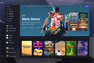 design, web, tournament website, poker blackjack website, esport website bingo