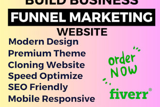 make digital business funnel marketing agency website