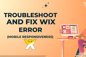 fix wix, responsive issues fix, wix troubleshoot, wix maintenance, wix design