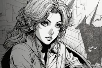 draw a comic or manga for you