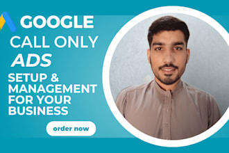 setup google call only ads