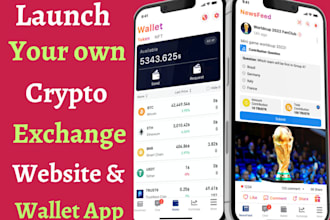 build crypto wallet app p2p crypto fintech app loan app wallet app payment app