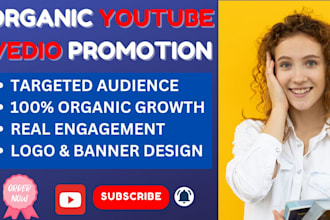 do organic youtube marketing to increase subscribers and channel growth
