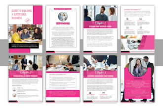 design professional ebook, workbook, lead magnet and pdf