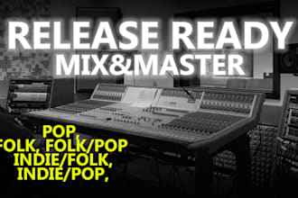 mix and master your folk pop, indie folk song