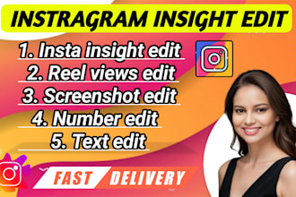 edit your instagram insight and screenshot quickly
