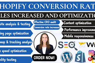 increase conversion rate with cro optimization audit for shopify wordpress wix