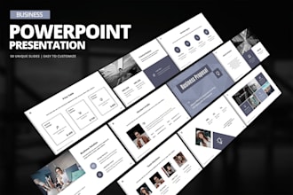 design a professional powerpoint presentation canva design