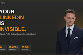 transform your linkedin profile into a recruiter magnet with expert optimization