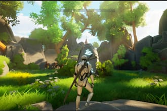 create 3d environments in unreal engine 5