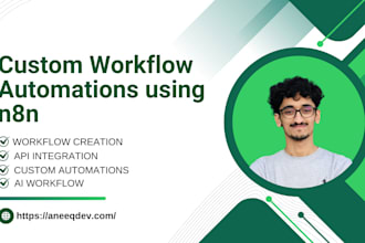build custom n8n workflows