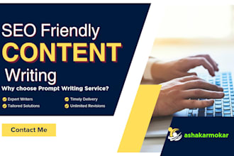 do SEO article writing, blog post writing and content writing