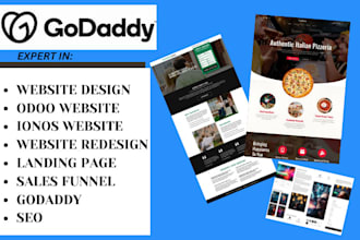 ionos and godaddy website design and ionos website redesign godaddy and odoo
