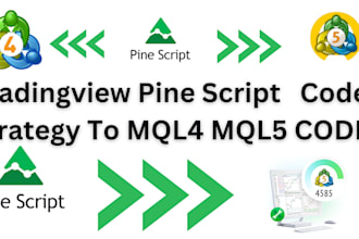 convert tradingview pine script code strategy to metatrader mt4 mt5