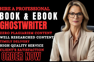 write health, fitness and medical ebook and book, ebook writer and ghostwriter
