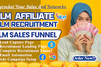 do mlm affiliate recruitment promotion sales funnel mlm network marketing leads