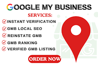 create a verified google my business verified gmb listing and local SEO