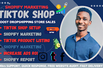 setup tiktok shop, shopify marketing, tiktok dropshipping tiktok product listing