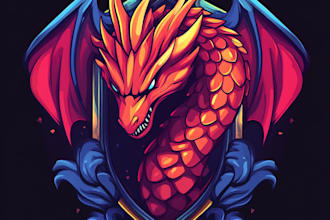 make a custom fantasy, logo design