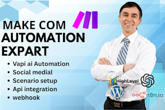 make com automation, make com scenario, make com integration