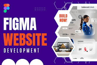 do figma website design, figma landing page, and figma homepage redesign