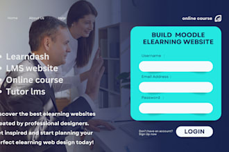 create elearning website, lms website, learndash, tutor lms