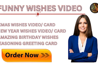 create amazing christmas, new year video, wishes and invitations xmas card