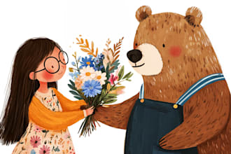 illustrate children book illustration and children book illustration