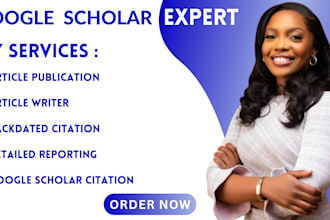 backdate citation, increase google scholar citation write and publish article