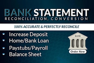 prepare financial statement profit and loss balance sheet