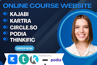 build kartra sales funnel podia design kajabi online course membership website