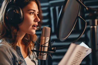 write sing country music rock, indie, folk, pop demo song and ghostwriter